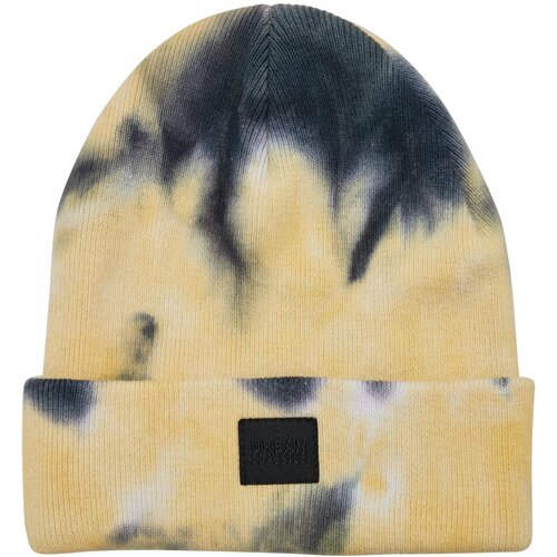 Urban Classics Accessoires Tie Dye Beanie Kids yellow/black Slike