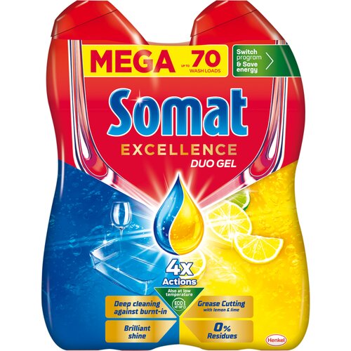 Somat gel lemon 2x630ml Cene