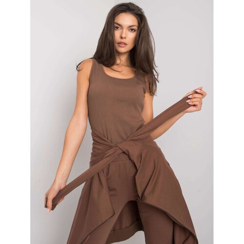 Fashion Hunters Brown women&amp;#039;s casual set Slike