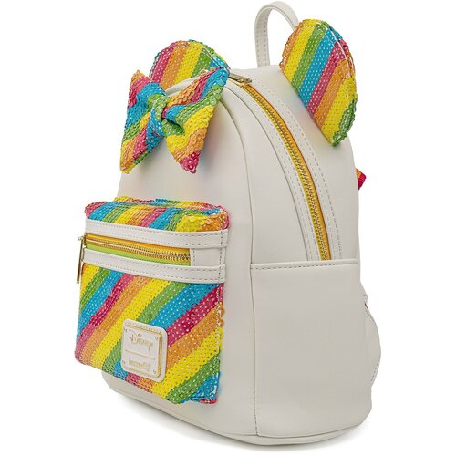 Disney Minnie mini ruksak Disney Sequin Rainbow Minnie Cene