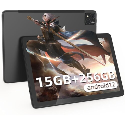 Doogee T10 PRO 15GB(8+7GB)/256GB/TF 1TB, 4G-LTE črna tablični računalnik, 8580mAh 10.1&amp;quot; Android 12, (21312180) Slike