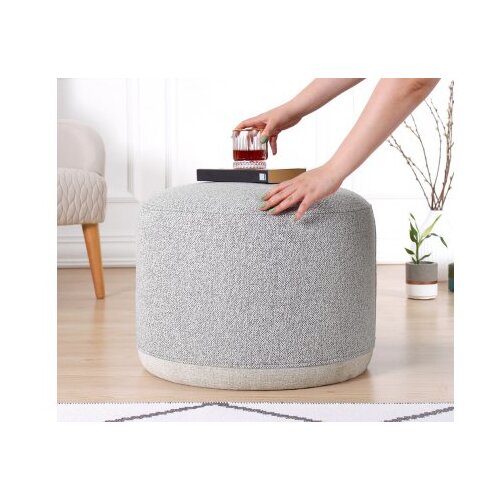 Atelier Del Sofa tabure cedre light grey Slike