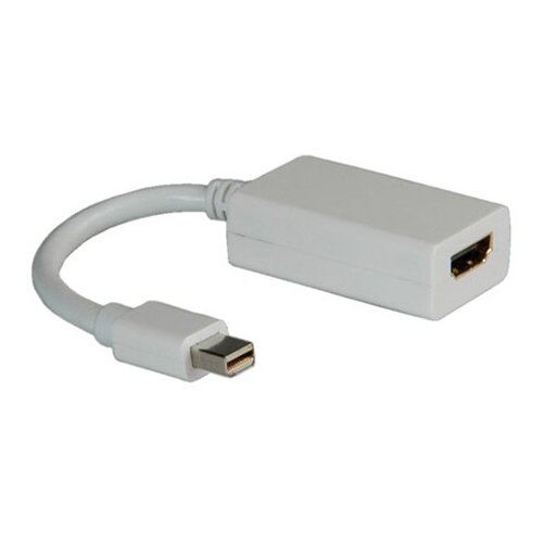 Roline Mini-DisplayPort priključni kabel 0.10 m 12.03.3129 bijela [1x muški konektor mini displayport - 1x ženski konek Cijene