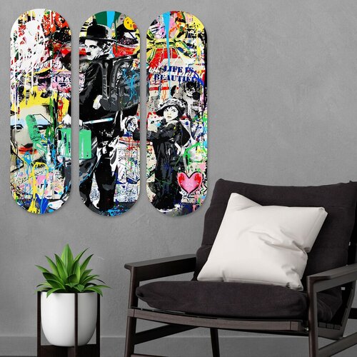 Wallity slika 3KY3813, 70x70 cm, 3 dijela Cene
