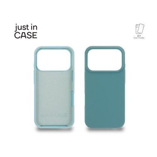 Just In Case 2u1 Extra case MIX PLUS paket maski za telefon za iPhone 17 Pro ZELENI ( MIXPL123GN ) Slike
