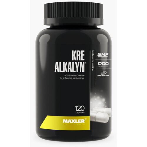 MAXLER kre-alkalyn, 120 kapsula – alkalni kreatin za vrhunske rezultate Cene