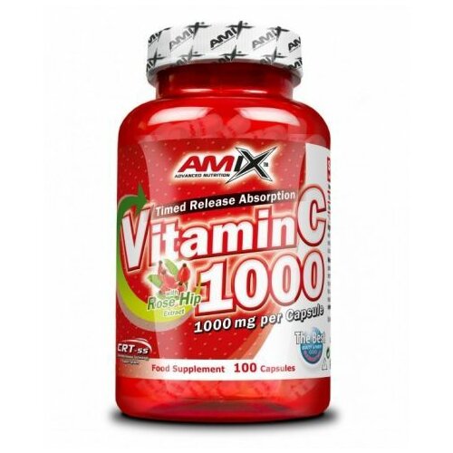 AmixNutrition vitamin c 1000, 100kaps Cene