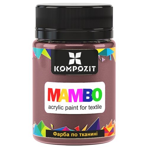 Mambo Pastelna akrilna barva za tekstil in usnje 50ml | Različni odtenki Slike