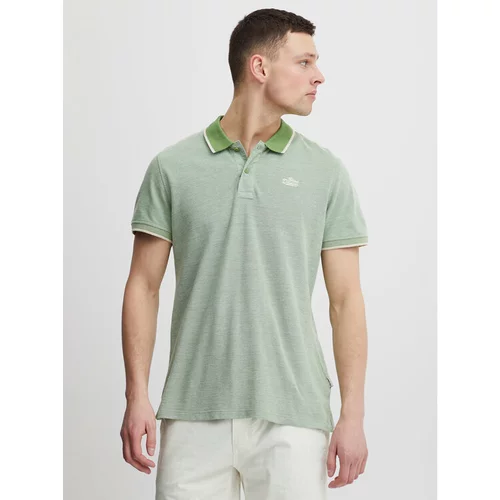 Blend Polo majica 20715192 Zelena Regular Fit