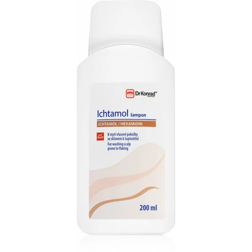 Dr Konrad Ichtamol šampon za luskasto in razdraženo kožo 200 ml