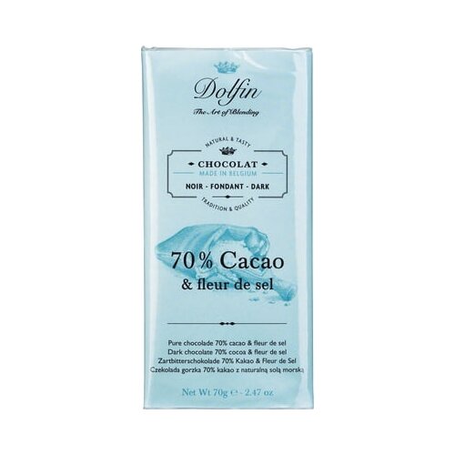 Dolfin Temna čokolada 70% s Fleur de Sel Cene
