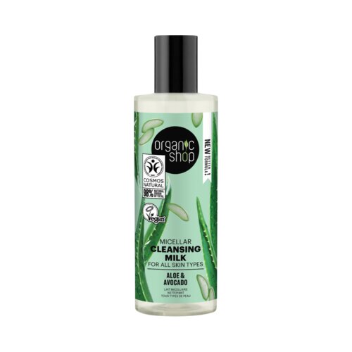 Organic Shop Micellar Cleansing Milk Aloe &amp;amp; Avocado Slike