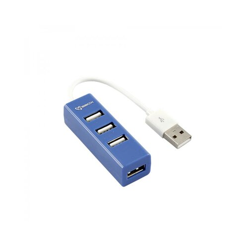 S Box USB Hub H 204 plavi Cijene