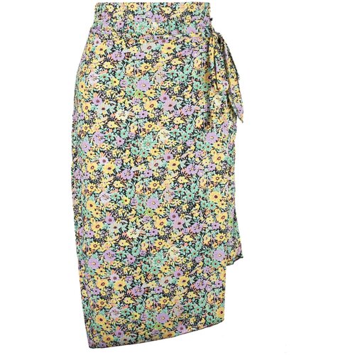 Trendyol Curve Plus Size Skirt - Multi-color - Midi Slike
