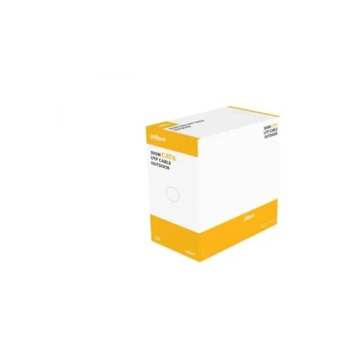 Dahua Outdoor solid 23AWG/0.57mm Premium CCa kotur-presek 305m FTP kabl CAT 6 Slike