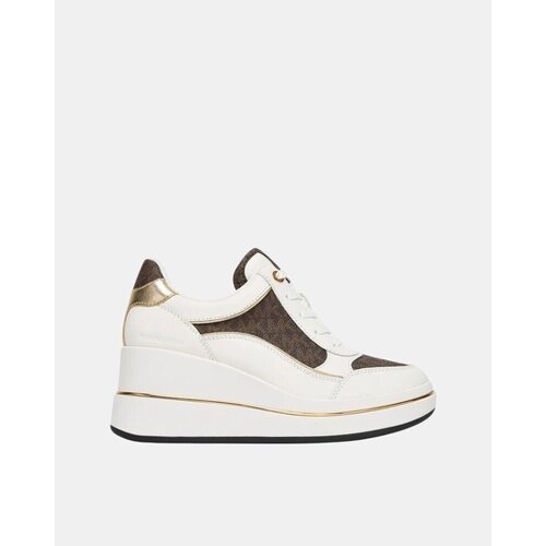 Michael Kors Visoke superge 43F5EMFS4L HAYES WEDGE Bež Slike
