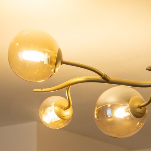  Brilagi - LED plafonski luster MISTEL 6xG9/3W/230V zlatni Slike