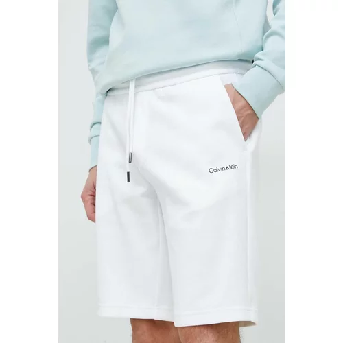 Calvin Klein Kratke hlače za muškarce, boja: bijela