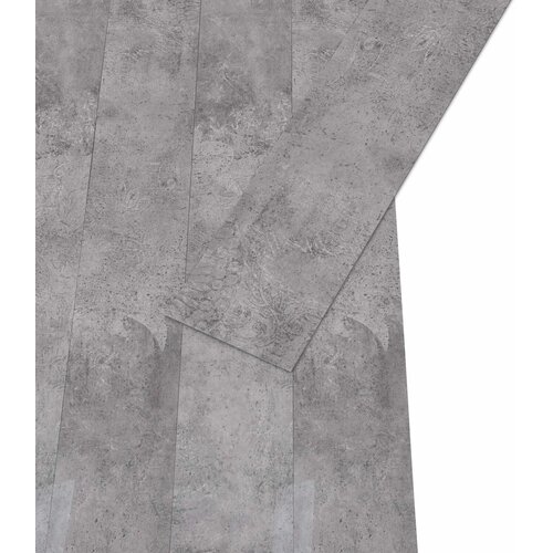  Samoljepljiva podna daska 32 pcs Cement smeđi 4,46 m&amp;sup2; PVC Slike