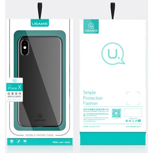  Maska za iPhone X/ XS Usams Gentle crna Cene