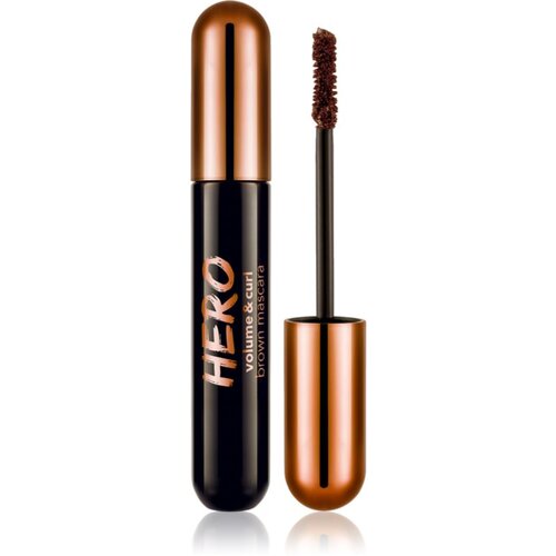 Flormar Hero Volume & Curl Mascara maskara za volumen in privihanje trepalnic Brown 10 ml Cene
