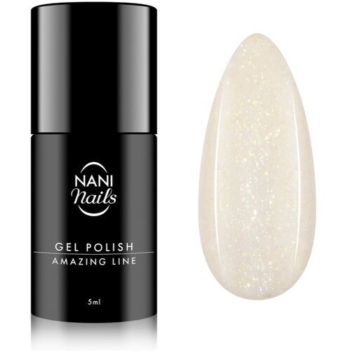 NANI Nails NANI Amazing Line gel lak za nokte nijansa Ivory Shimmer 5 ml Slike