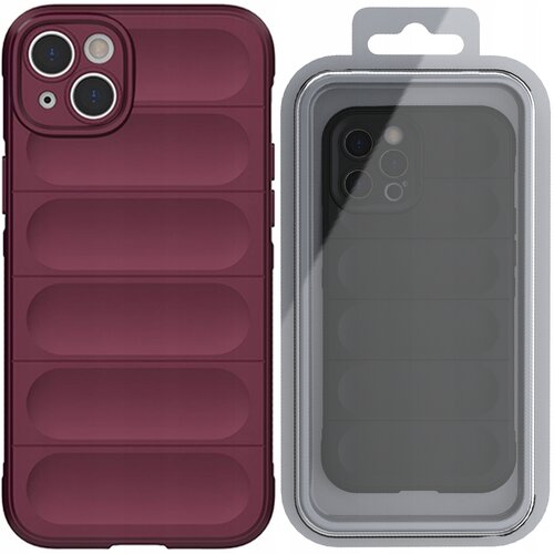 HURTEL MAGIC SHIELD CASE OVITEK ZA IPHONE 14+ BURGUNDY, (21896408) Cene