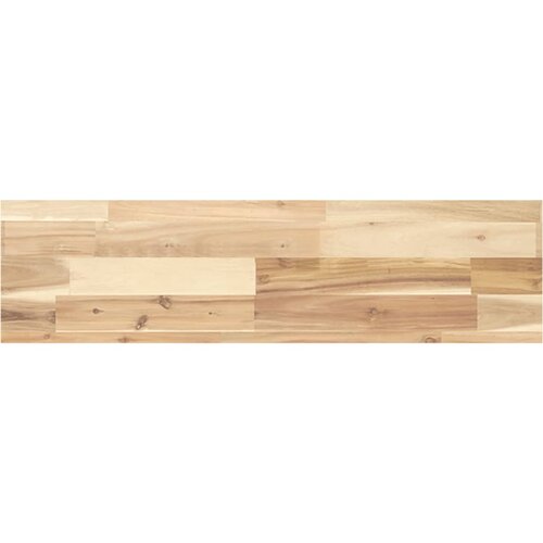  Plutajuće police 2 kom 80x20x4 cm Neobrađeno puno drvo akacije Slike