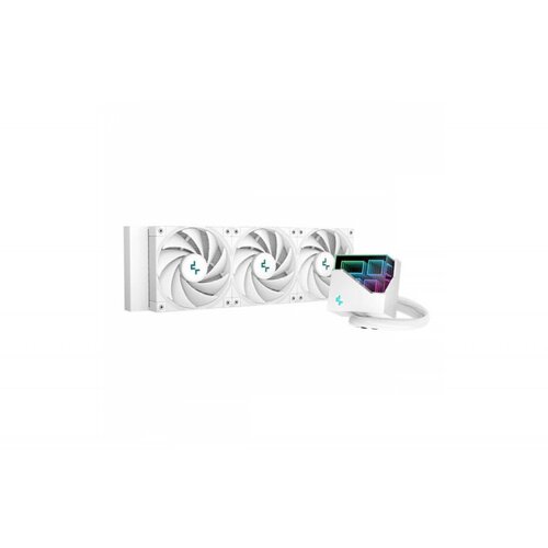 DeepCool Vodni hladilnik CPU - LT720 WH (maks. 19 dB; maks. 145,86 m3/h; 3x12 cm) Slike