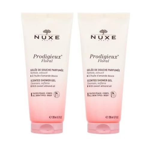 Nuxe Prodigieux Floral Scented Shower Gel Set gel za tuširanje 2 x 200 ml za ženske
