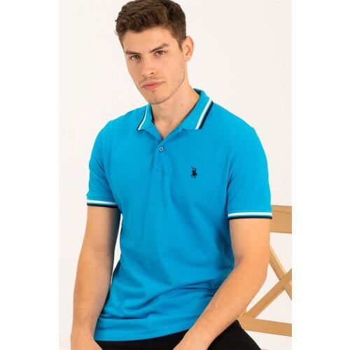 Dewberry T8594 MEN&amp;#039;S T-SHIRT-BLUE Slike