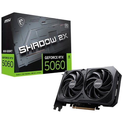 MSI GeForce RTX 5060 8G SHADOW 2X OC graficka karta Cene