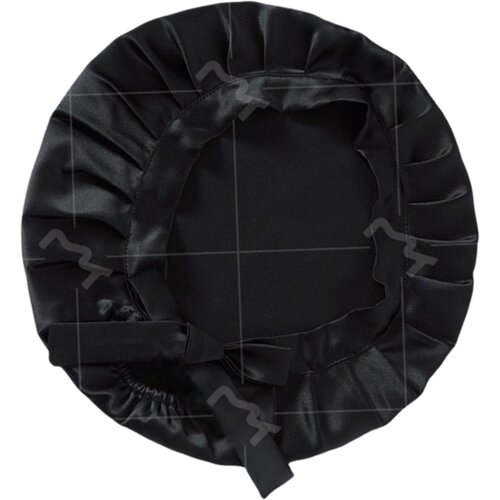 INF Nastavljiva svilena spalna kapa za ženske, 100 % murvova svila Black, (21838842) Cene