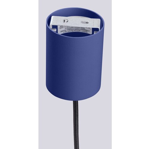 Nice Lamps Temno modra viseča svetilka s steklenim senčilom &amp;oslash; 12 cm Orbital &amp;ndash; Slike