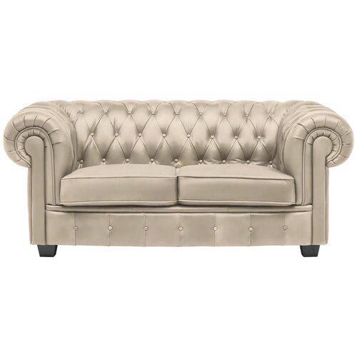 Landscape CHESTERFIELD ZOFA, krem barve tekstil Cene