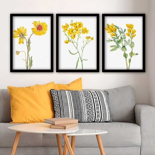 Wallity Set uramljenih slika 3SC_22613791, 3 dijela Cene