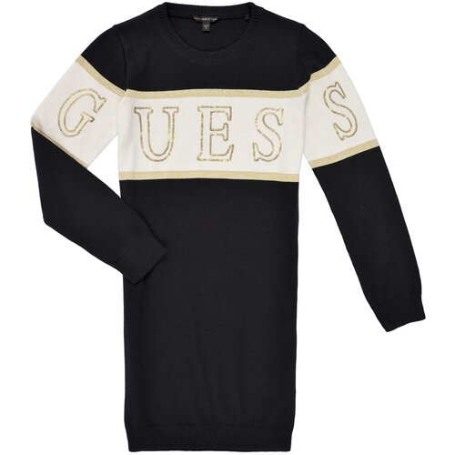 Guess Kratke obleke SWEATER DRESS Črna Cene