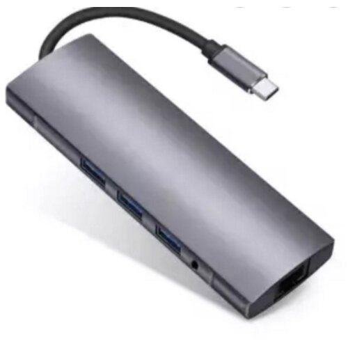 Fast Asia "(OST04360) adapter TIP-C (Mu&scaron;ki) na HDMI + 4XUSB3.0 + TIP C+ SD/Micro + Audio + VGA + RJ45" Cene