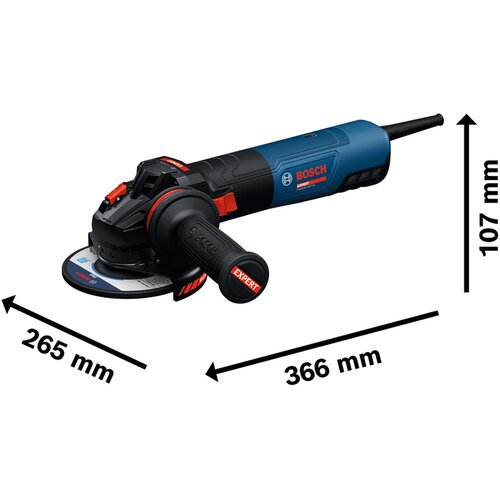 Bosch EXWS20-125TSB ugaona brusilica expert 06017D5200 Slike