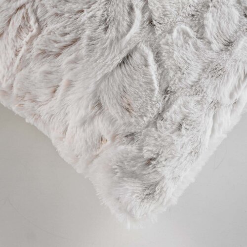 Douceur d int&amp;eacute;rieur Okrasna blazina iz umetnega krzna 45x45 cm Alaska &amp;ndash; Slike