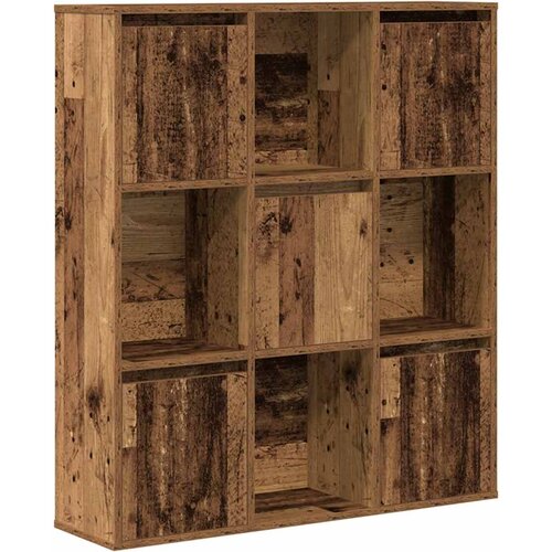 Maison Chic Knjižna omara - Knjižni regal starinski les 89x24x101,5 cm inženirski les, (21725603) Slike