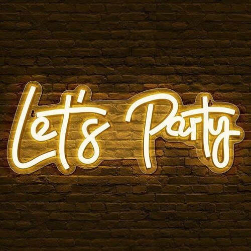 Neon LED svjetiljka "Let's party" FM-WN60 Cijene