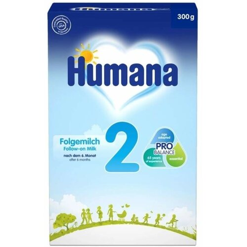 Humana 2 Prelazno mleko za odojčad, od 6. meseca, 300 g Cene