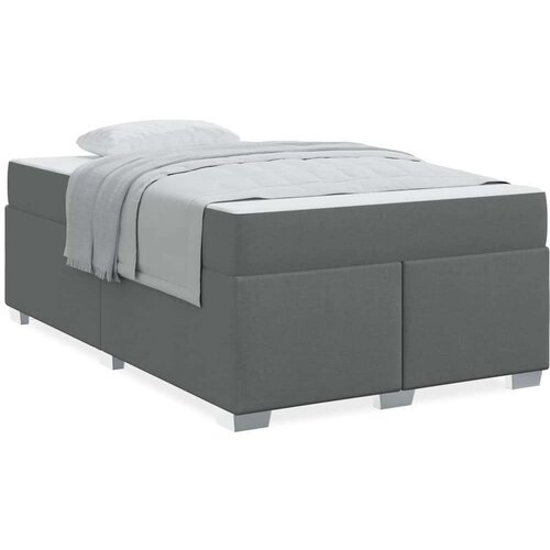 VidaXL krevetna konstrukcija ostalo tamno siva 120 x 190 cm tkanina Slike