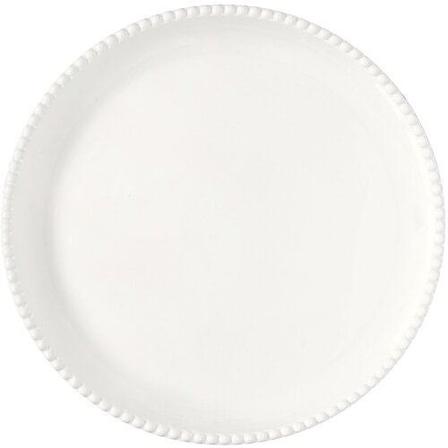Easy Life Okrogli servirni krožnik Tiffany White Slike