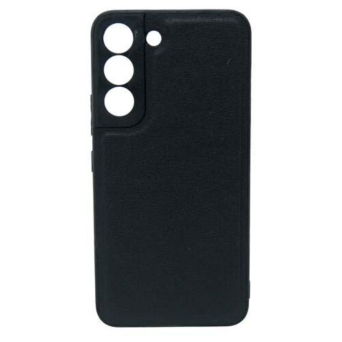  Maska za telefon LEATHER CASE za Samsung S22, Crna Cene