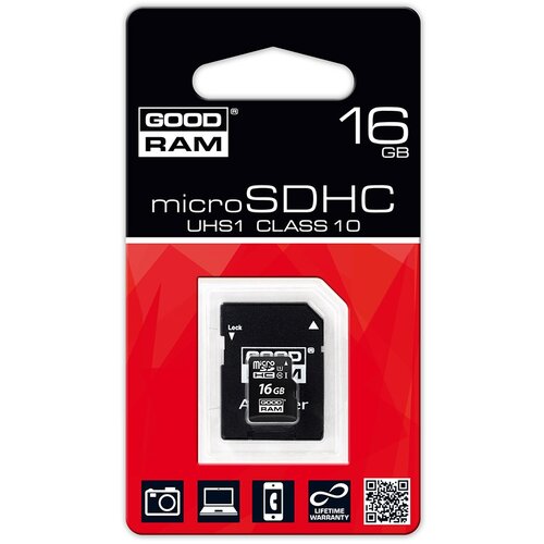  Spominska kartica  16GB GoodRam microSD class 10 + adapter Cene