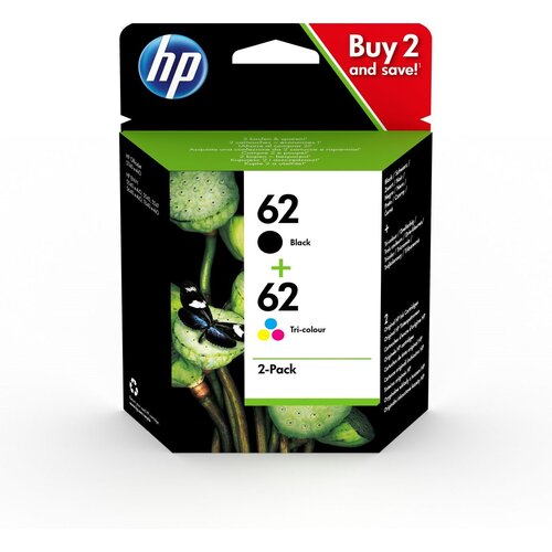 HEWLETT-PACKARD HP 62 2er Pack Schwarz Farbe dreifarbig Tintenpatrone Cijene
