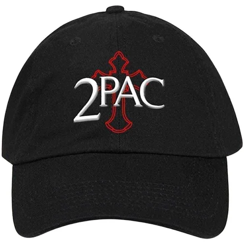 2Pac Šilterica Cross Logo Black