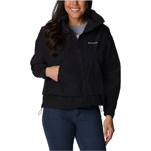 Columbia Paracutie II Windbreaker Jacket Crna Slike